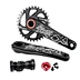 165mm 170mm 175mm MTB Hollowtech Bicycle Crankset